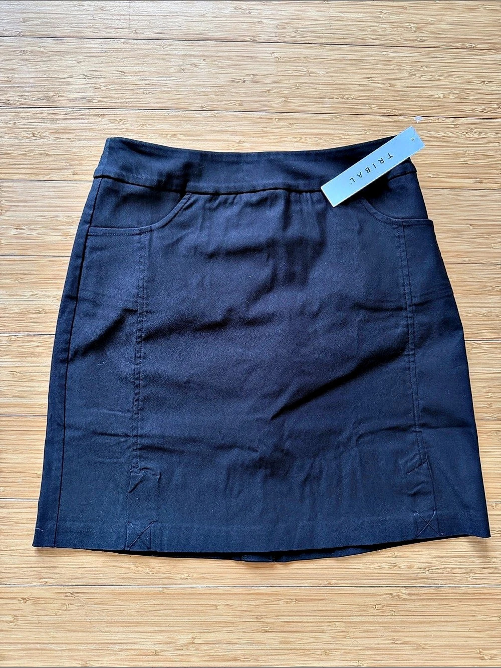 Tribal Women's Skirt in Black NWT